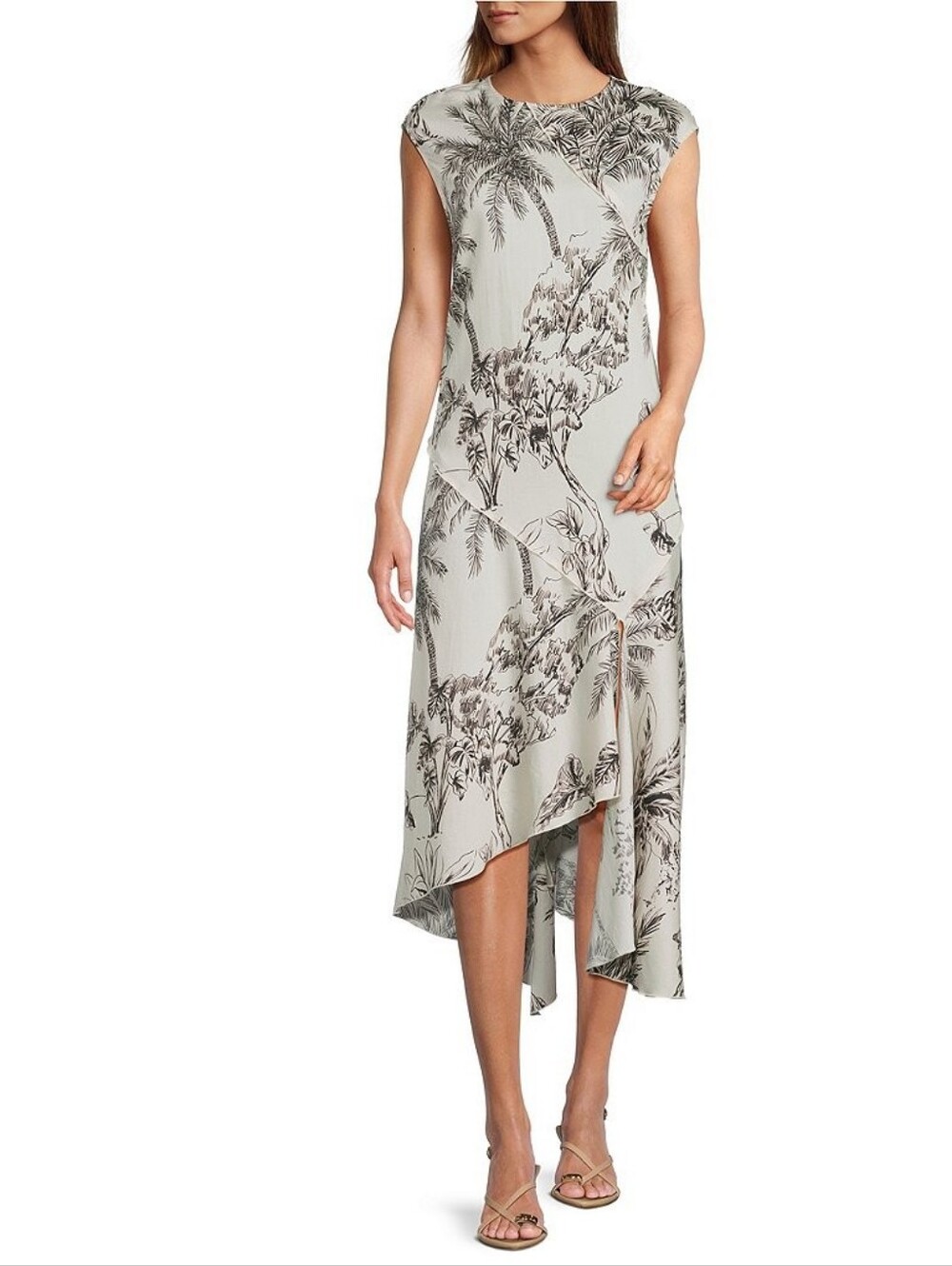 ❤️Tessa Toilet Print Roud Neck❤️ FIRM PRICE💖